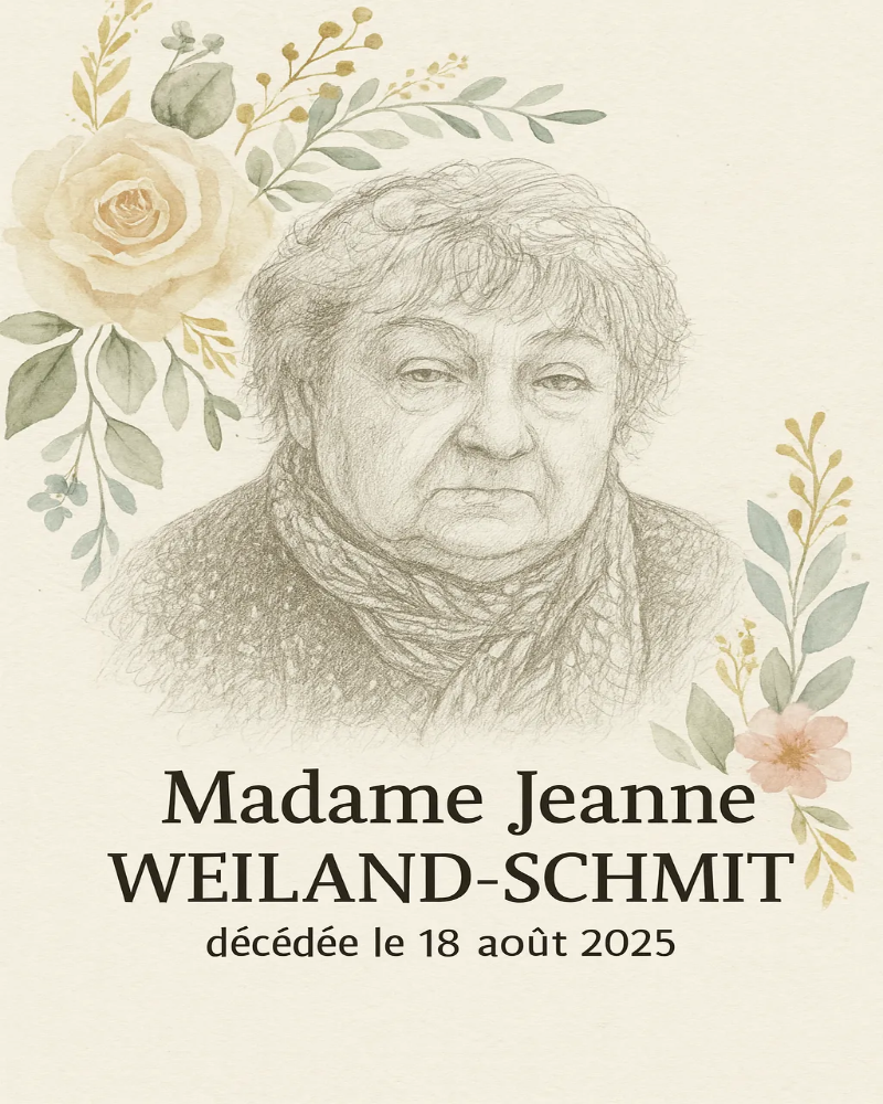 Traueranzeige für Jeanne Weiland_schmit