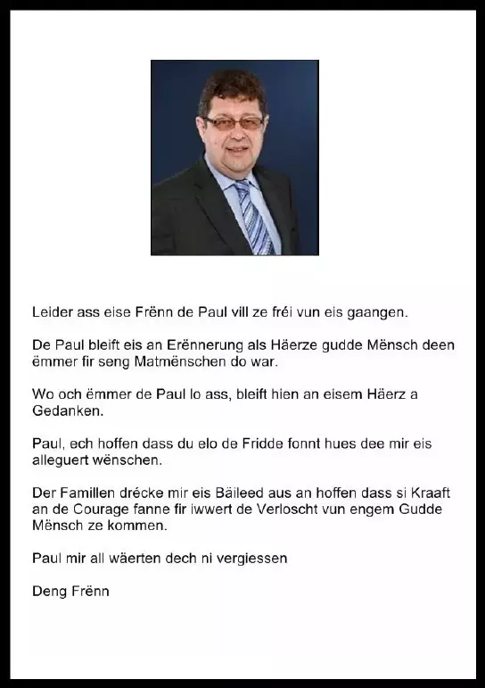 Traueranzeige für Paul Schaack