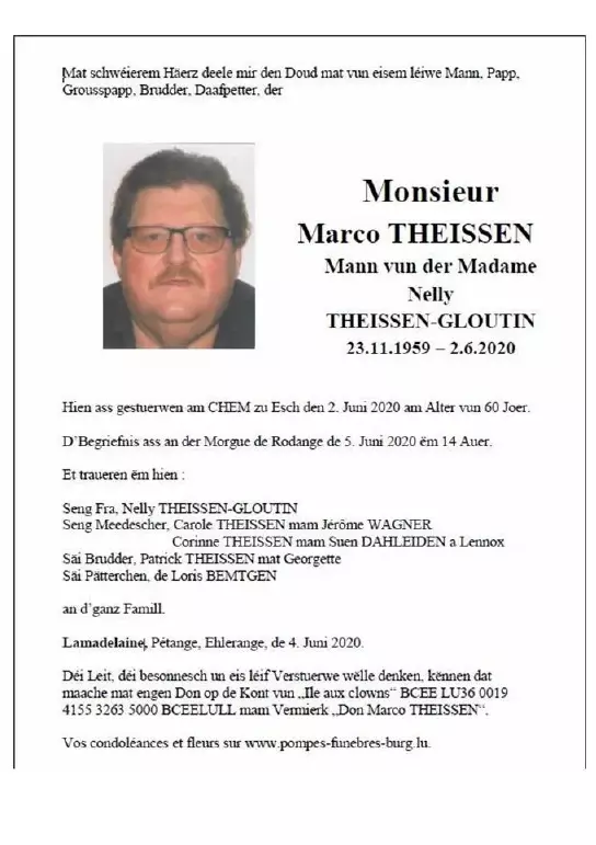 Traueranzeige für Marco THEISSEN