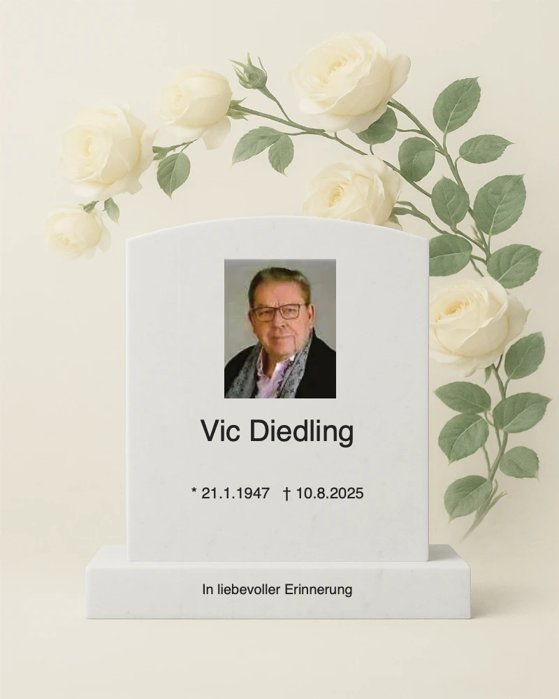 Traueranzeige für Vic Diedling