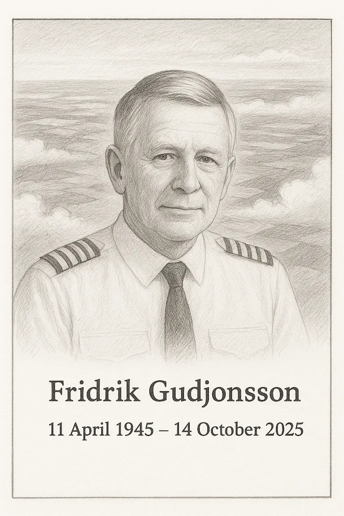 Traueranzeige für Fridrik Gudjonsson