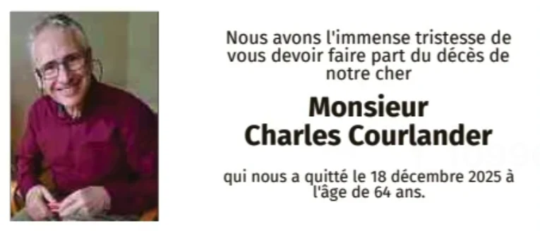 Traueranzeige für Charles Courlander