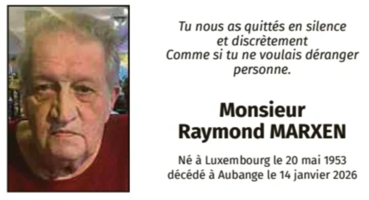 Traueranzeige für Raymond Marxen