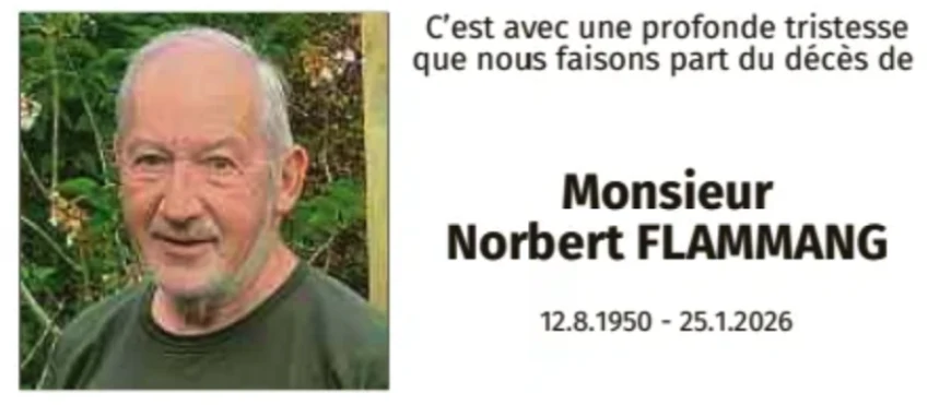 Traueranzeige für Norbert Flammang
